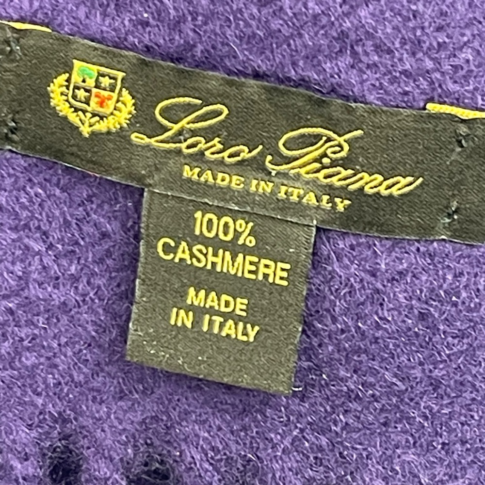 Loro Panini 100% cashmere scarf unisex